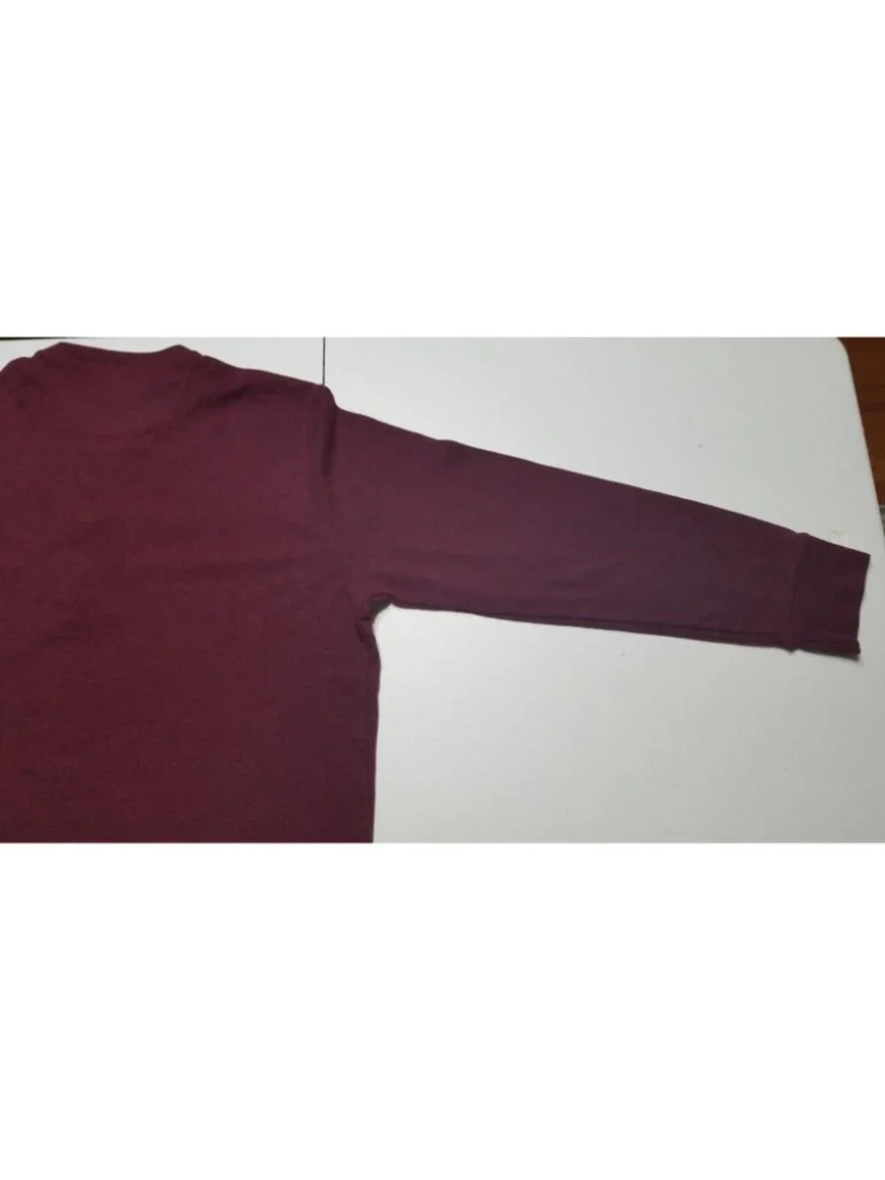 U.S. Polo Assn. Long Sleeve Thermal Henley Button Pullover Sweater Men's XL